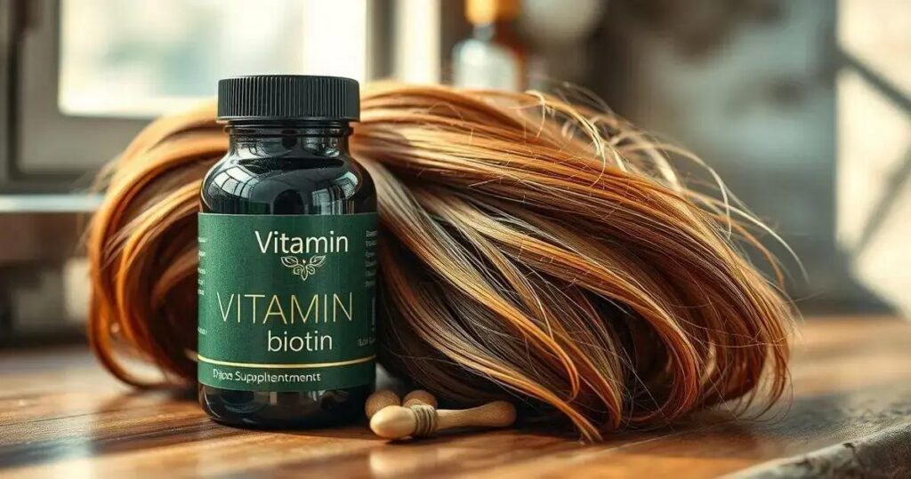 qual vitamina faz o cabelo parar de cair