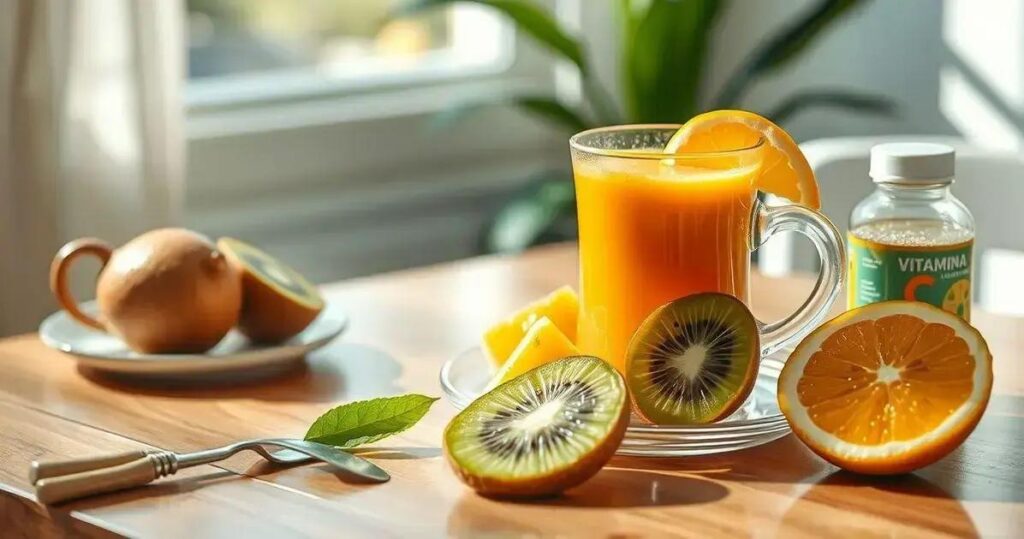qual o melhor horario para tomar vitamina c