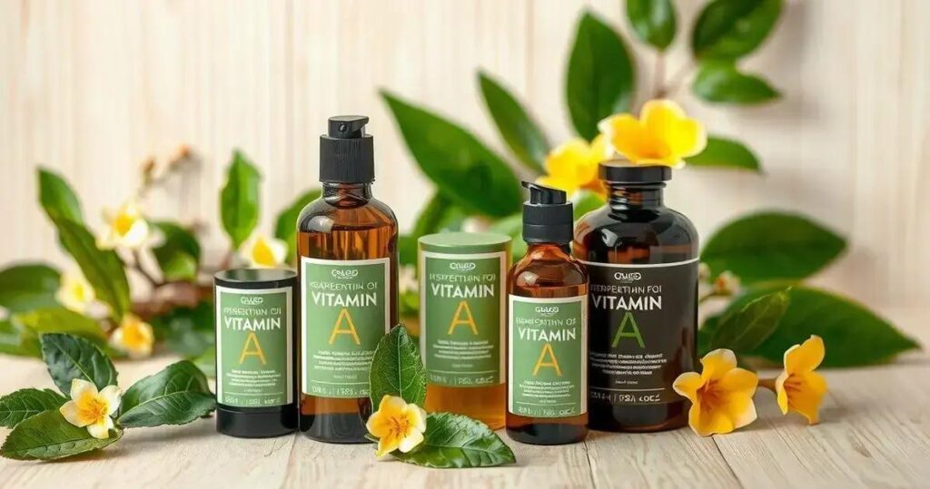 vitamina A para cabelo