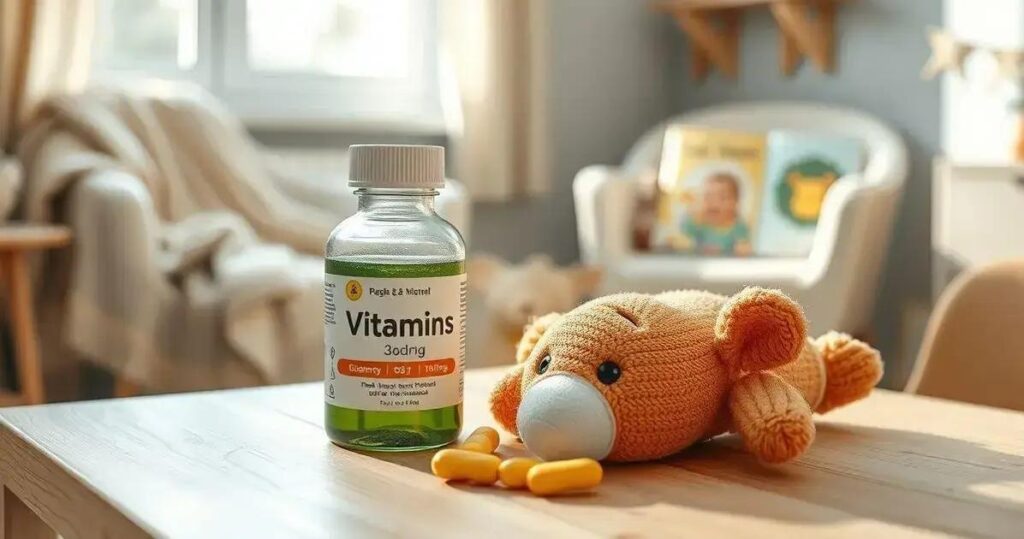 vitamina para bebê de 1 ano