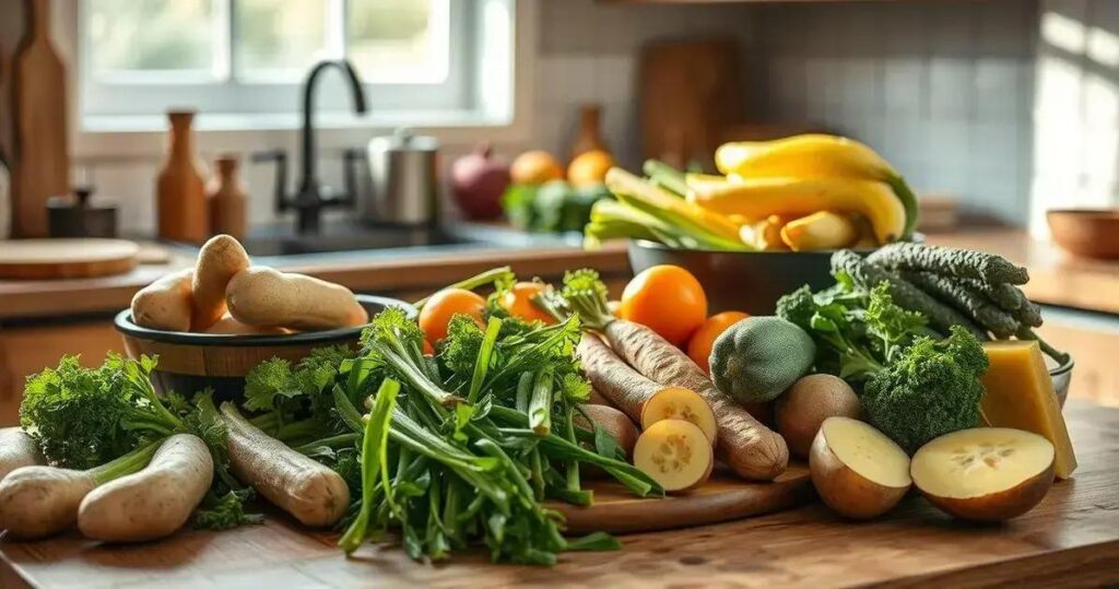 cozinhar alimentos com vitamina A
