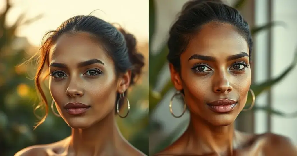 retinol antes e depois