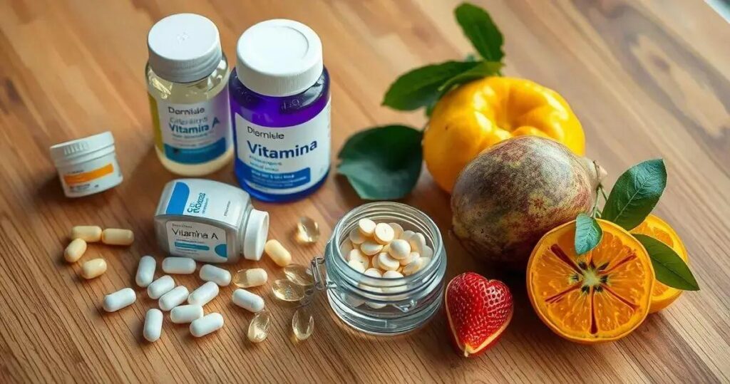 vitamina A e acne